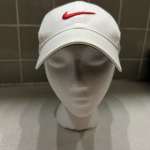 Nike brand, women's, white baseball hat